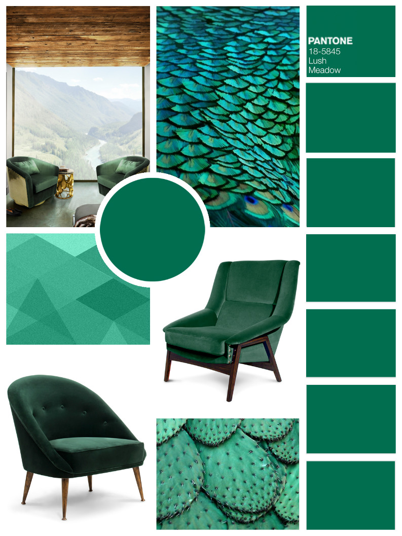 Color Trends For Next Season: Inspiring Mood Boards by BRABBU_Lush Meadow